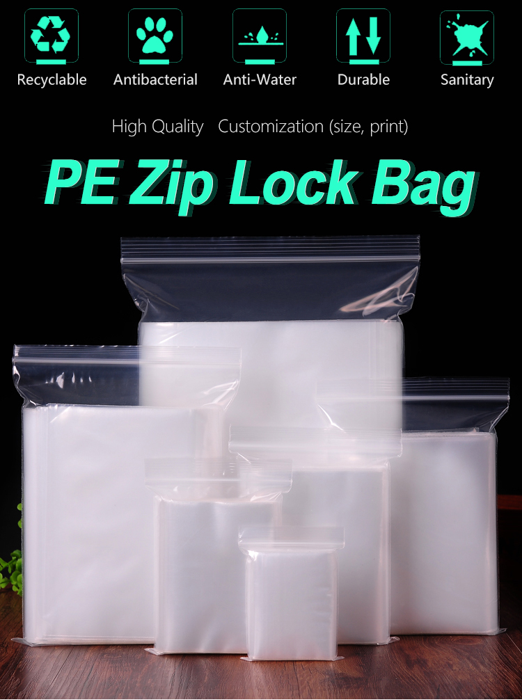 Wholesale Pe Zipper Bag For All Your Storage Demands 