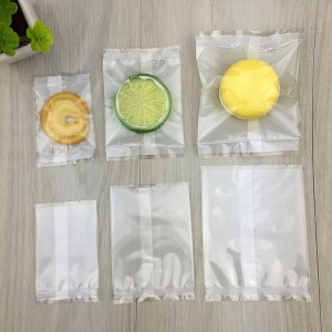 Supply Clear Plastic Bags for Manufacturer Price, Manufacturer Price Back Sealed Cookie Plastic Bag