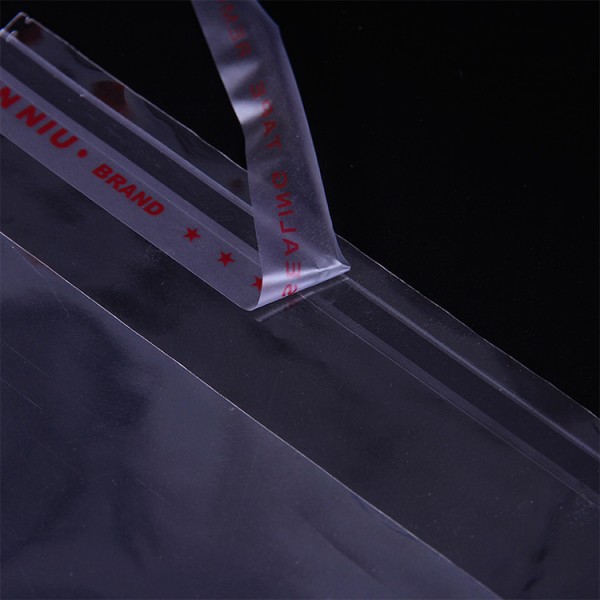 Clear Poly Opp Bag Cellophane Self Adhesive Bag/Strong Sealing Self Adhesive Bag