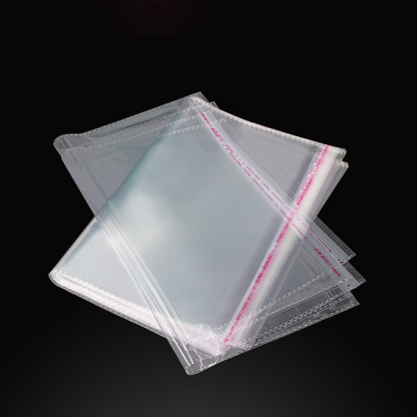 Clear Poly Opp Bag Cellophane Self Adhesive Bag/Strong Sealing Self Adhesive Bag