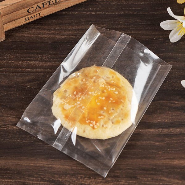 Supply Clear Plastic Bags for Manufacturer Price, Manufacturer Price Back Sealed Cookie Plastic Bag