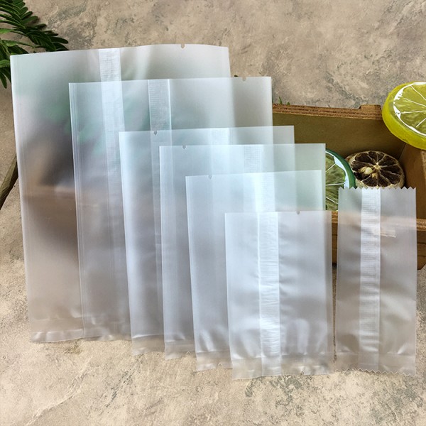 Supply Clear Plastic Bags for Manufacturer Price, Manufacturer Price Back Sealed Cookie Plastic Bag