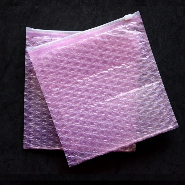 Wholesale Price Anti Shock Plastic PE Material Mailer Slider Air Ziplock Bubble Bag