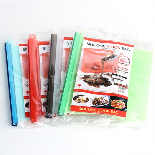 Reusable Snack Bags Preservation Bag, Anti Bacteria Stand up Reusable Silicone Food Storage Bag