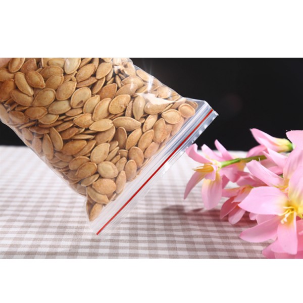 Eco-friendly Soft Plastic Recycled Ziplock Food Storage Bags, Factory Soft Plastic Recycled Ziplock Bags